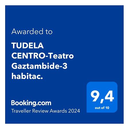 Appartement Tudela Centro-Teatro Gaztambide-3 Habitac. Extérieur photo