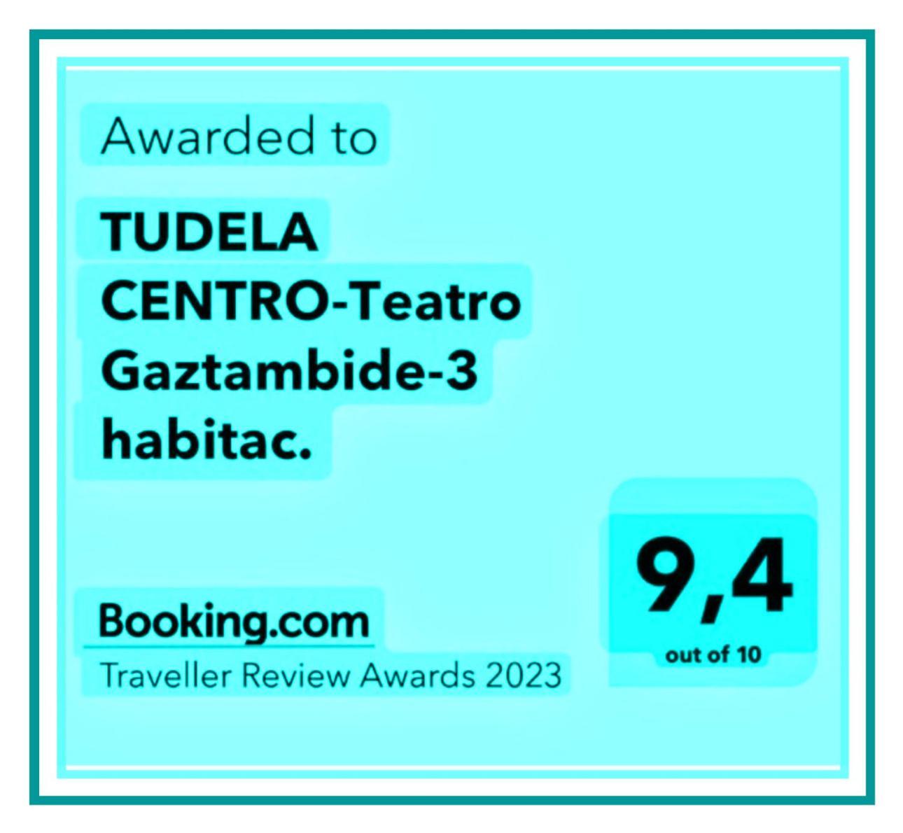 Appartement Tudela Centro-Teatro Gaztambide-3 Habitac. Extérieur photo